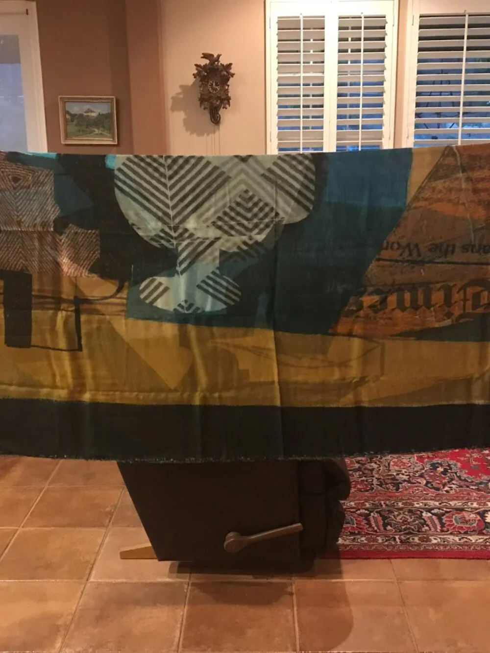 Maiyet Limited Edition Cubist Scarf Wrap – Apollo Circle Benefit – New with Box